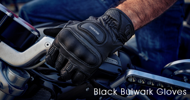Black Bulwark Gloves
